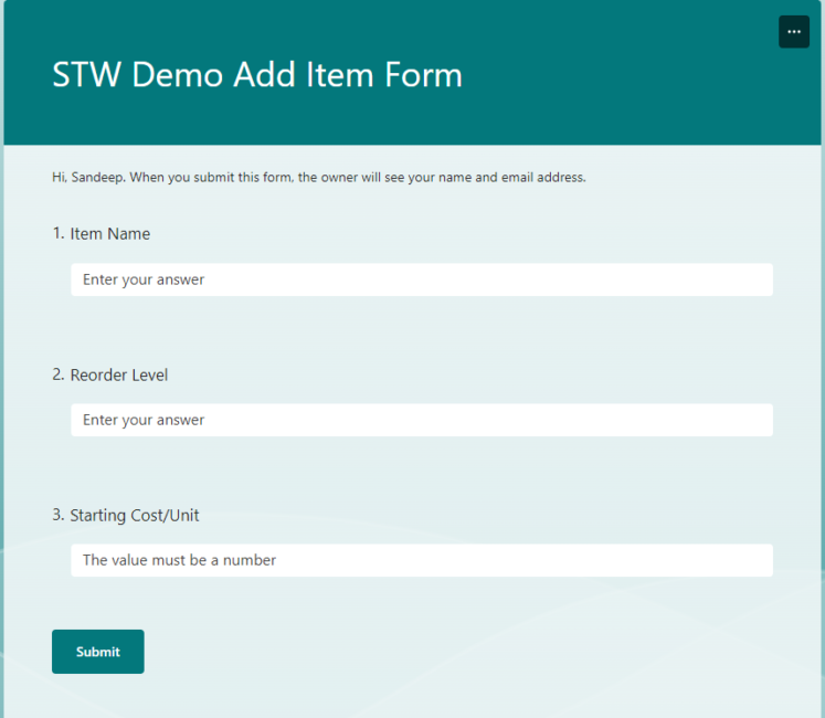 Add A Row In Excel Using Power Automate And Microsoft Forms STW