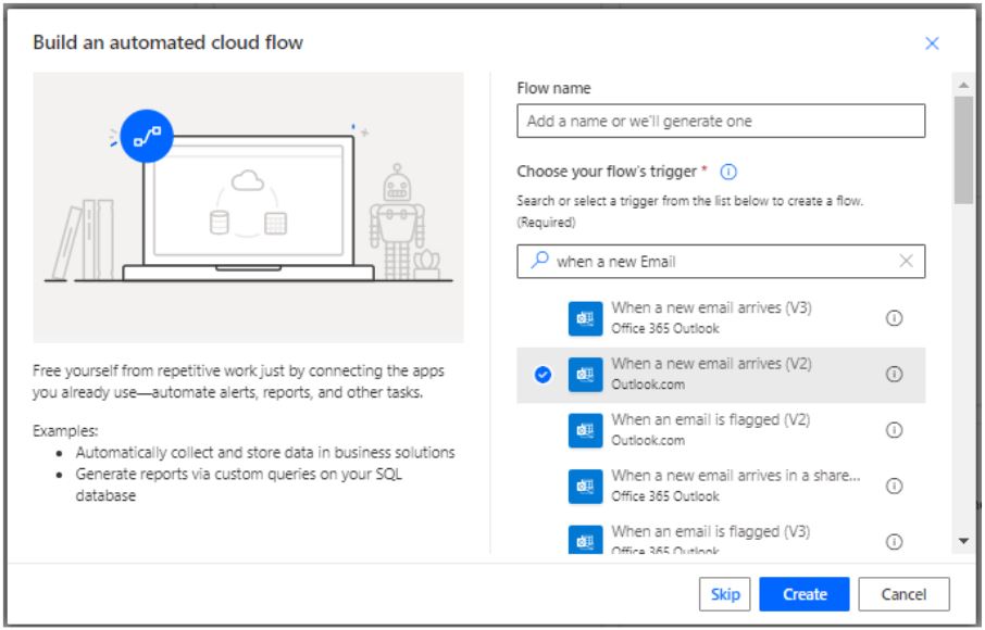 automated cloud flow