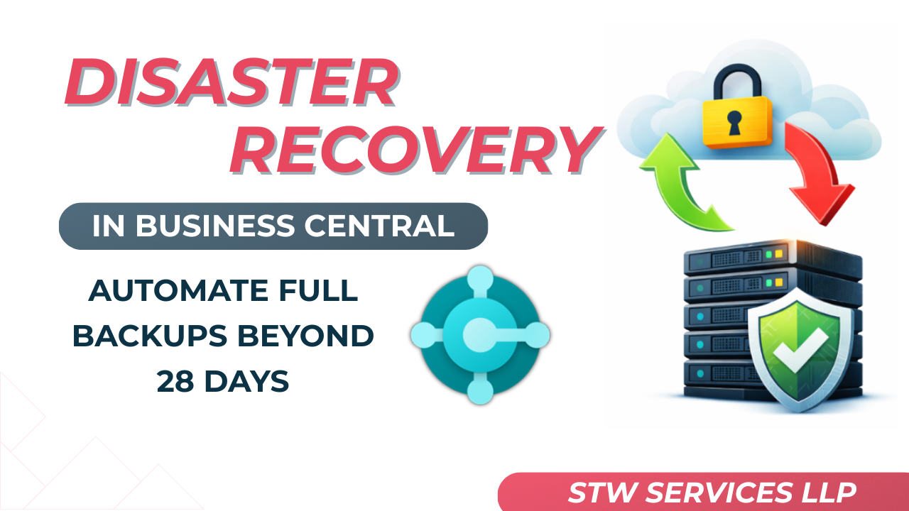 Disaster Recovery in Business Central: How to Automate Full Backups Beyond 28 Days